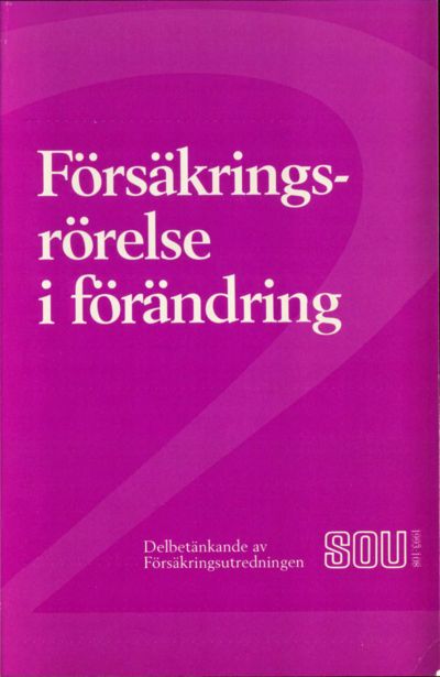 Omslaget till SOU 1993:108