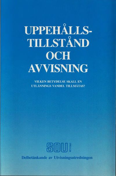 Omslaget till SOU 1993:120