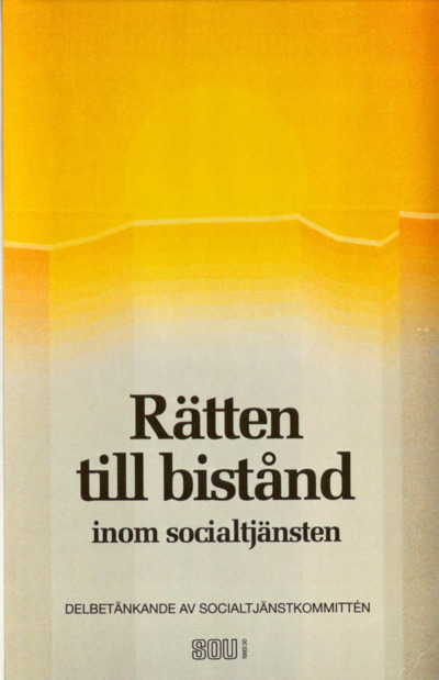 Omslaget till SOU 1993:30