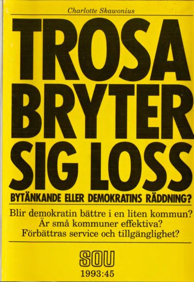 Omslaget till SOU 1993:45