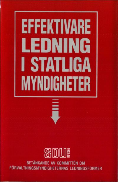 Omslaget till SOU 1993:58