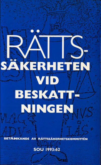 Omslaget till SOU 1993:62