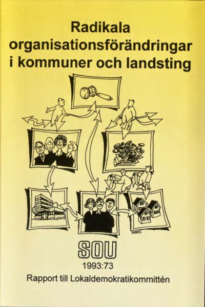 Omslaget till SOU 1993:73