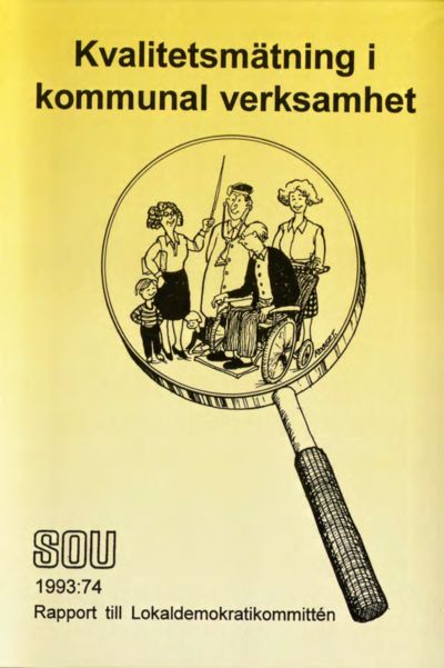 Omslaget till SOU 1993:74