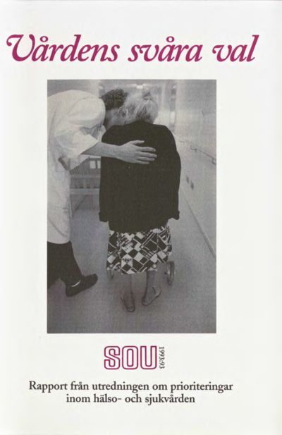 Omslaget till SOU 1993:93