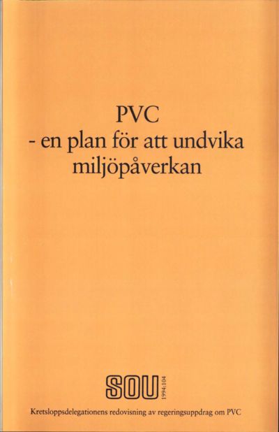 Omslaget till SOU 1994:104