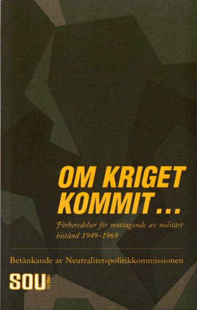 Omslaget till SOU 1994:11