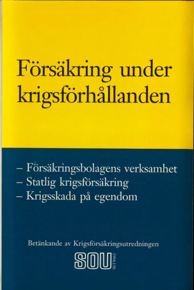 Omslaget till SOU 1994:130
