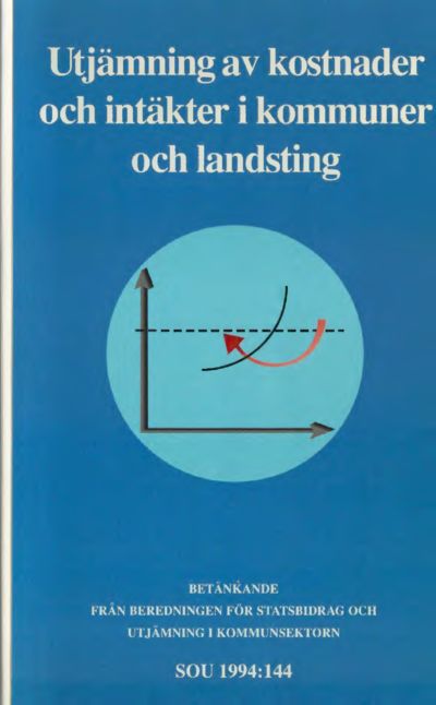 Omslaget till SOU 1994:144