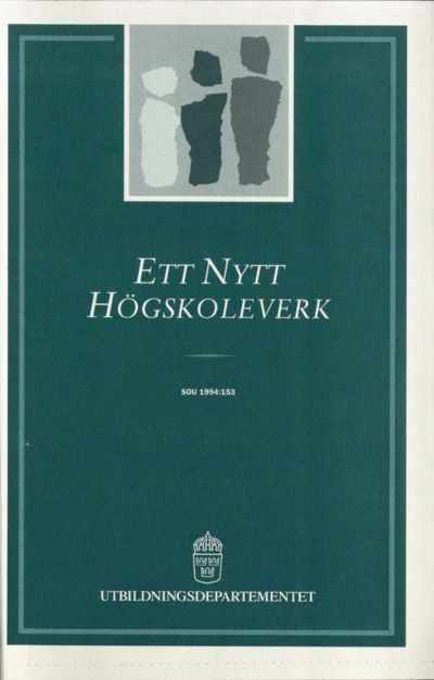 Omslaget till SOU 1994:153