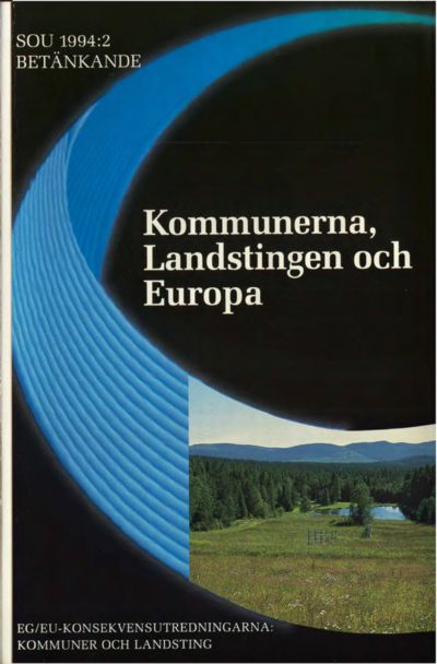 Omslaget till SOU 1994:2