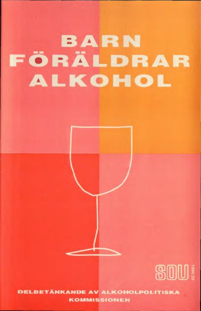 Omslaget till SOU 1994:29