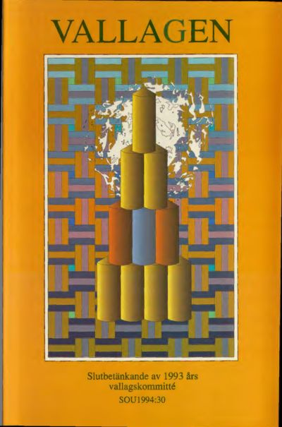 Omslaget till SOU 1994:30