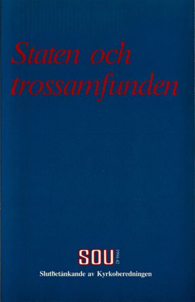 Omslaget till SOU 1994:42