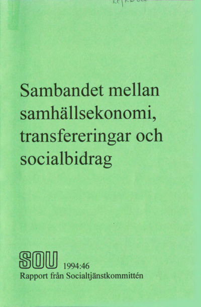 Omslaget till SOU 1994:46