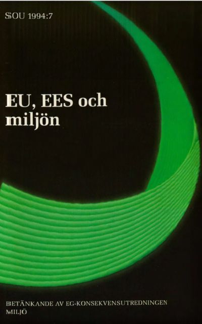 Omslaget till SOU 1994:7