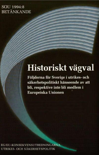 Omslaget till SOU 1994:8