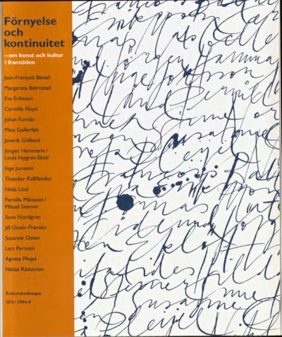 Omslaget till SOU 1994:9