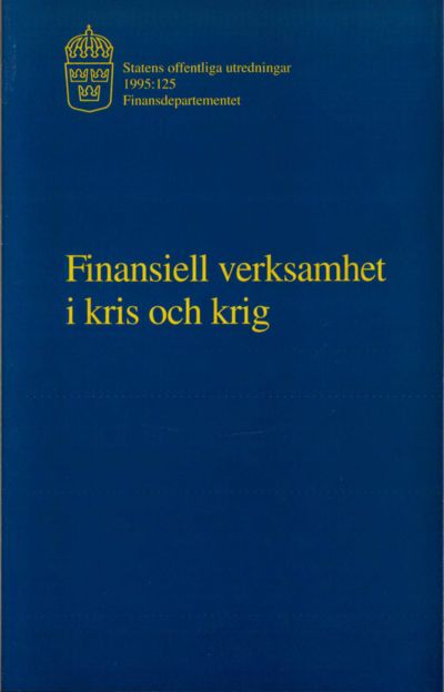Omslaget till SOU 1995:125