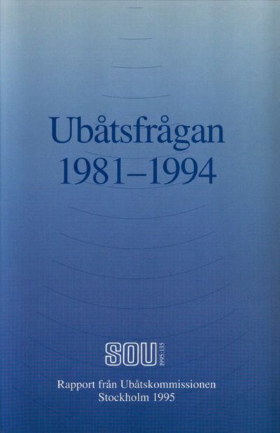 Omslaget till SOU 1995:135