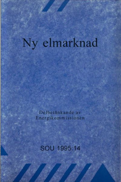 Omslaget till SOU 1995:14