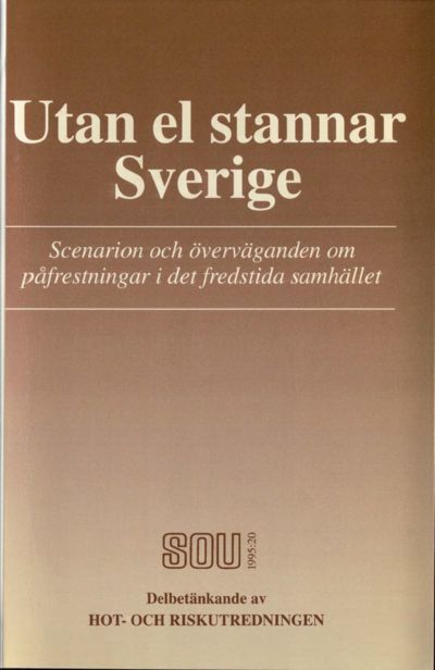 Omslaget till SOU 1995:20