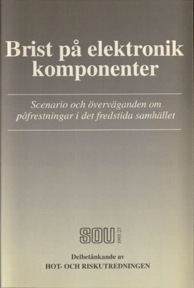 Omslaget till SOU 1995:23