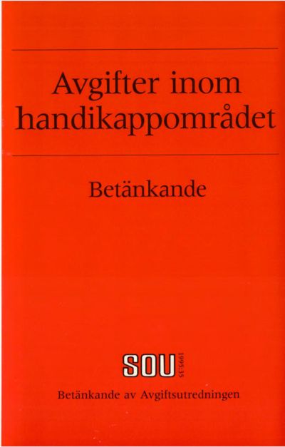 Omslaget till SOU 1995:35