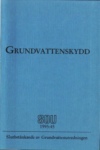 Omslaget till SOU 1995:45