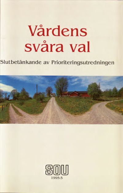 Omslaget till SOU 1995:5
