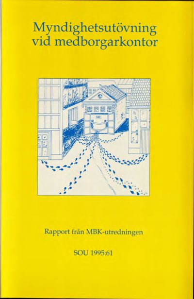 Omslaget till SOU 1995:61