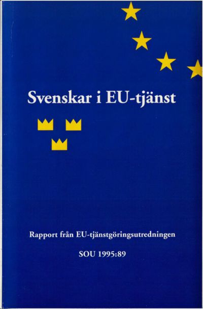 Omslaget till SOU 1995:89