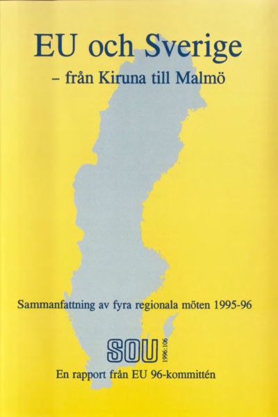 Omslaget till SOU 1996:106