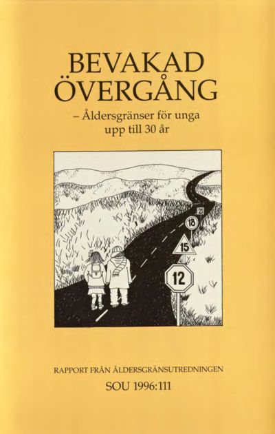 Omslaget till SOU 1996:111