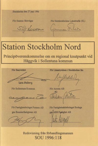 Omslaget till SOU 1996:118