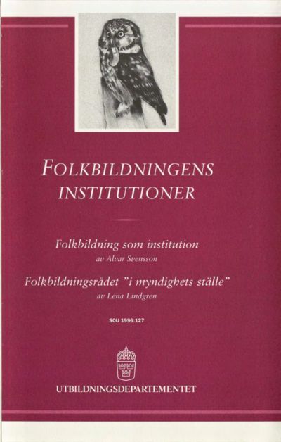 Omslaget till SOU 1996:127