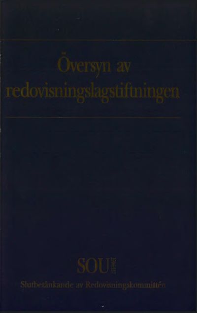 Omslaget till SOU 1996:157