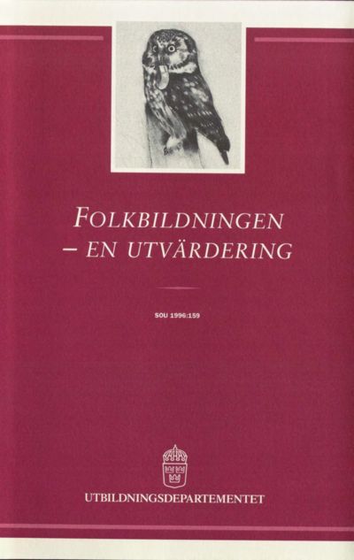 Omslaget till SOU 1996:159