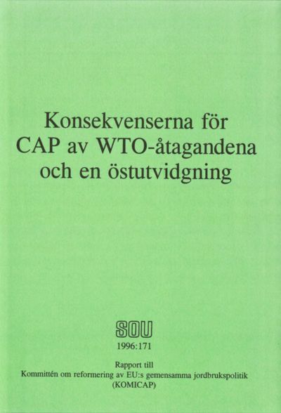 Omslaget till SOU 1996:171