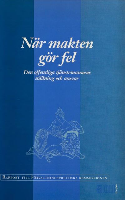 Omslaget till SOU 1996:173