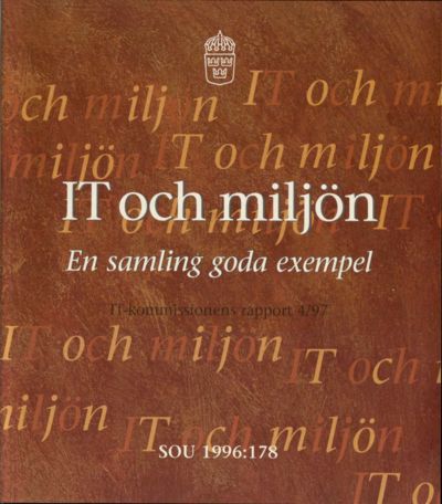 Omslaget till SOU 1996:178