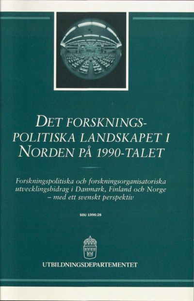 Omslaget till SOU 1996:28