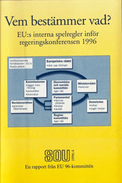 Omslaget till SOU 1996:4