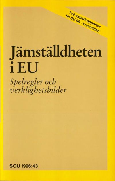 Omslaget till SOU 1996:43