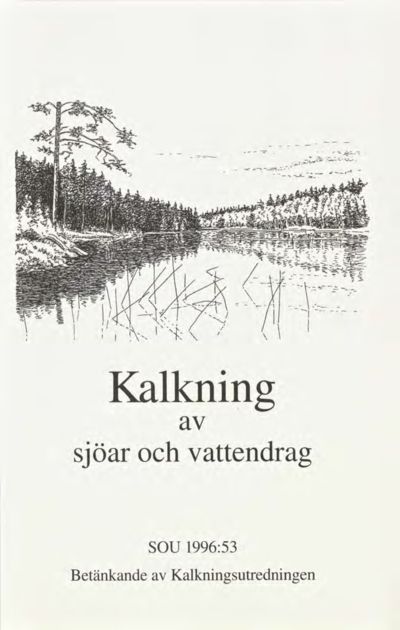 Omslaget till SOU 1996:53