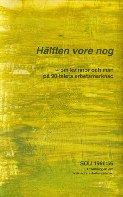 Omslaget till SOU 1996:56