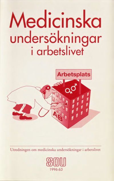 Omslaget till SOU 1996:63