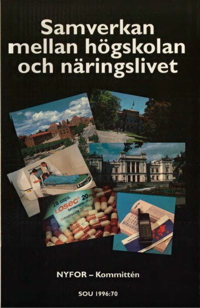 Omslaget till SOU 1996:70