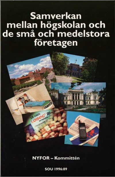 Omslaget till SOU 1996:89