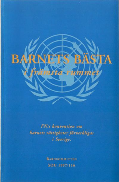Omslaget till SOU 1997:116
